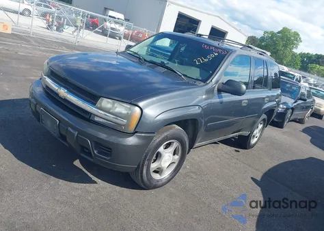 2007 Chevrolet Trailblazer Ls from USA, damaged, VIN 1GNDT13S772226506